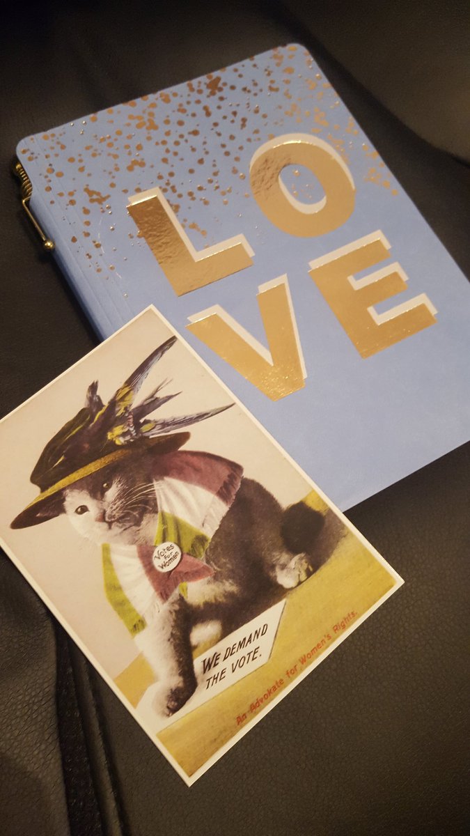 It's a little late, but a massive thank you to <a href="/oksaminka/">spinaac</a> for this adorable card and notebook. I bloody love stationery. 💌