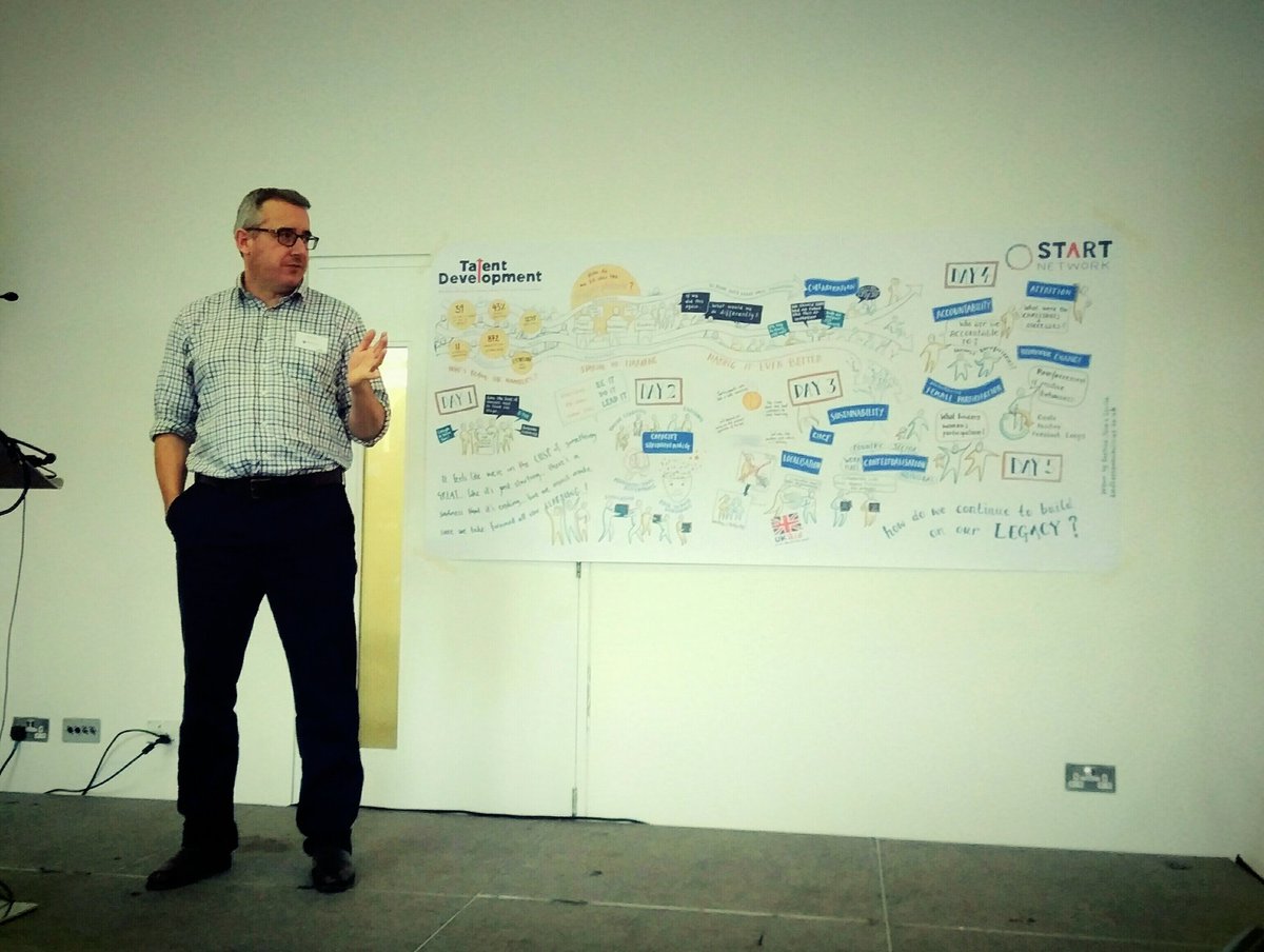 CHS_Alliance's tweet photo. #TalentDevpt is all about #collaboration, which is the #future of #aid, Gareth Owen @savechildrenuk #ResilienceWeek https://t.co/0tgc8qF76O