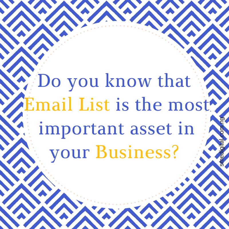 When all other channels of marketing fail, an email will never fail you.
So what strategy are you using for your lead generation? #smedigital #smedigitalng - Looking to leverage on already built list, check - buff.ly/2AisWy2