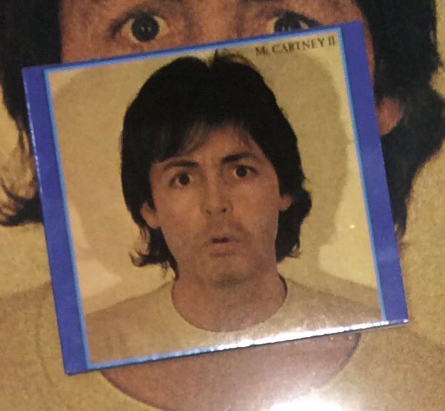 We are open and starting the day with the excellent McCartney II album that has just been re-issued.