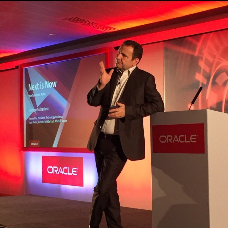 stayshaw16's tweet photo. #oraclecloudday #Aviva #AndrewSutherland#NextIsNow! https://t.co/QFN68YZvLt