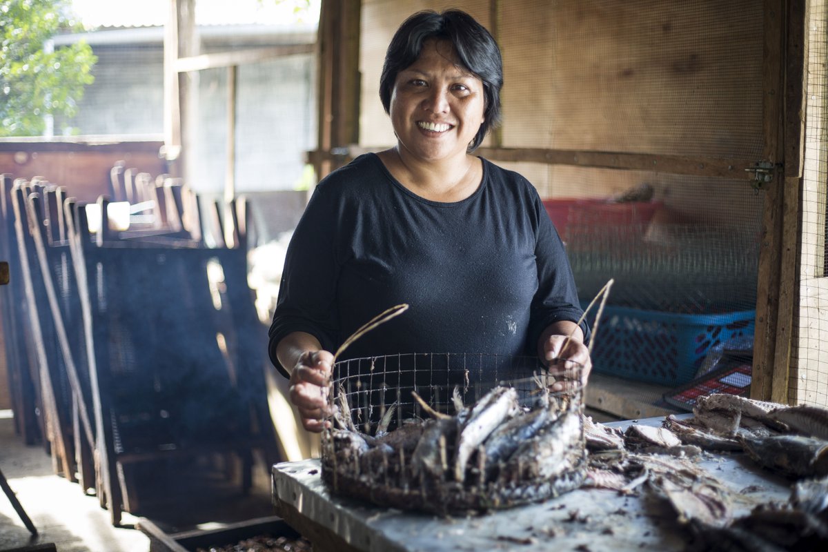 IFAD's tweet photo. In #Indonesia, 35% of seafood is wasted before it is consumed due to distances from small producers to markets. We have invested to help solve this problem: https://t.co/yjHj4HVw3l #zerohunger https://t.co/0KjHLFJGhK