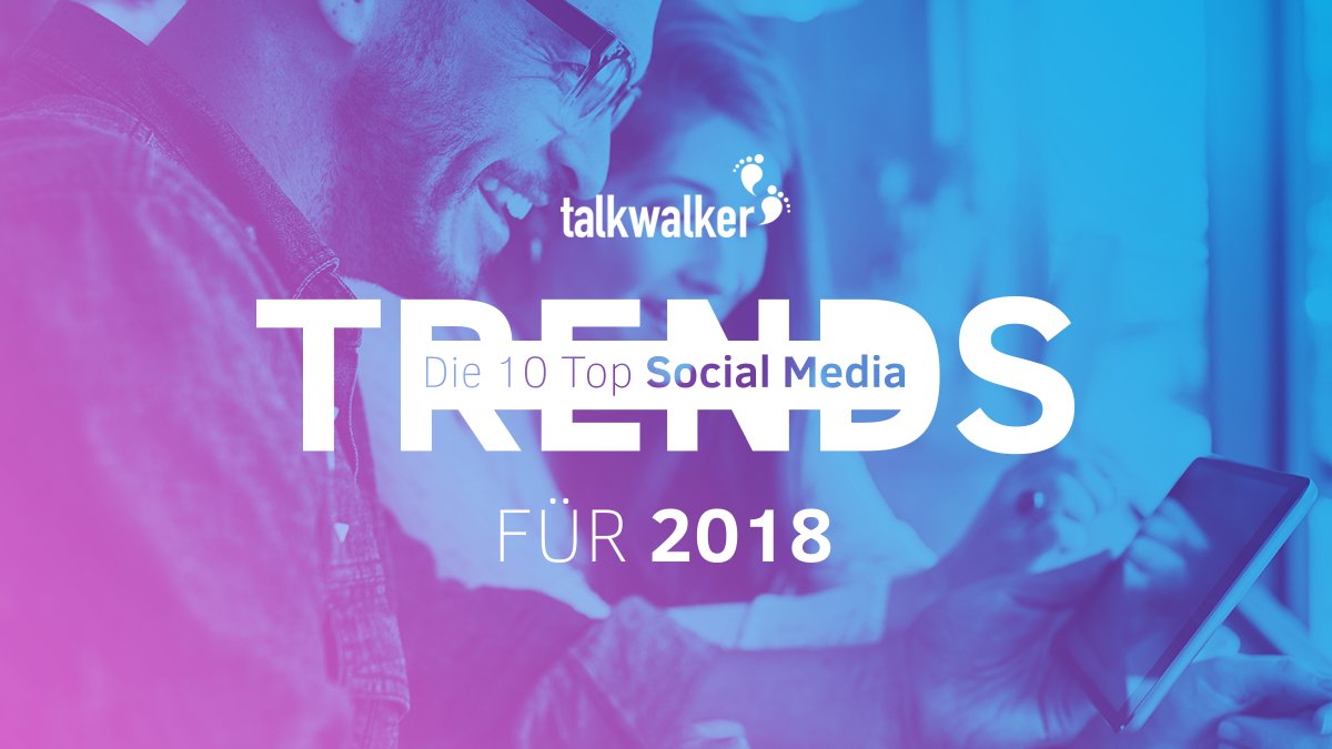 webraumpilot's tweet photo. RT @TalkwalkerDE: Das sind die Top 10 Social Media Trends für 2018 – zumindest laut Expertenmeinung von @Wissenssucher, @toushenne, @tobiasgillen, @mcschindler und vielen mehr!
👉https://t.co/ZMe0OfIxaC https://t.co/BRCV22k1kR