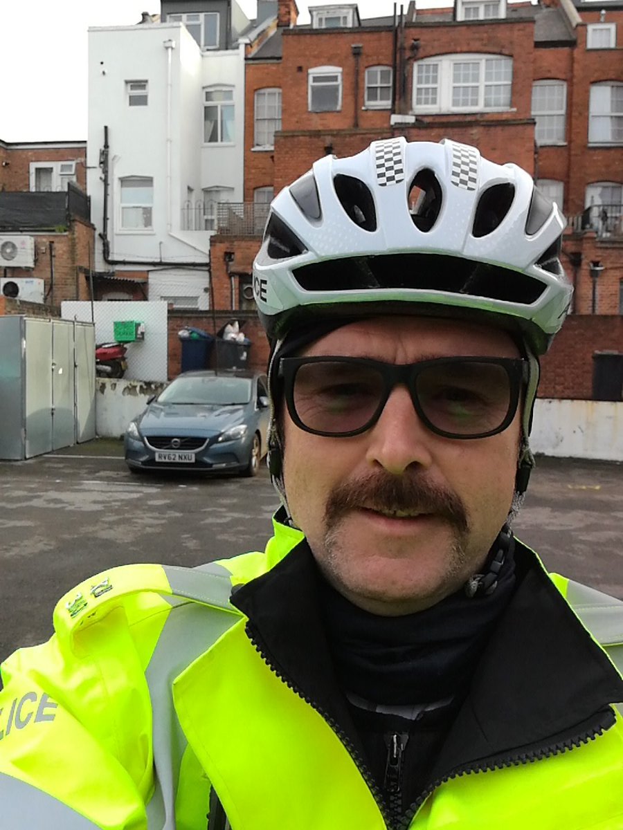 MPSNorthActon's tweet photo. PC Chim is away on a firearms assessment day today. I am out on the bike. #PSMatt is supposed to join me. I think he is still trying to squeeze into his cycling trousers... https://t.co/dJaFYO3SSg