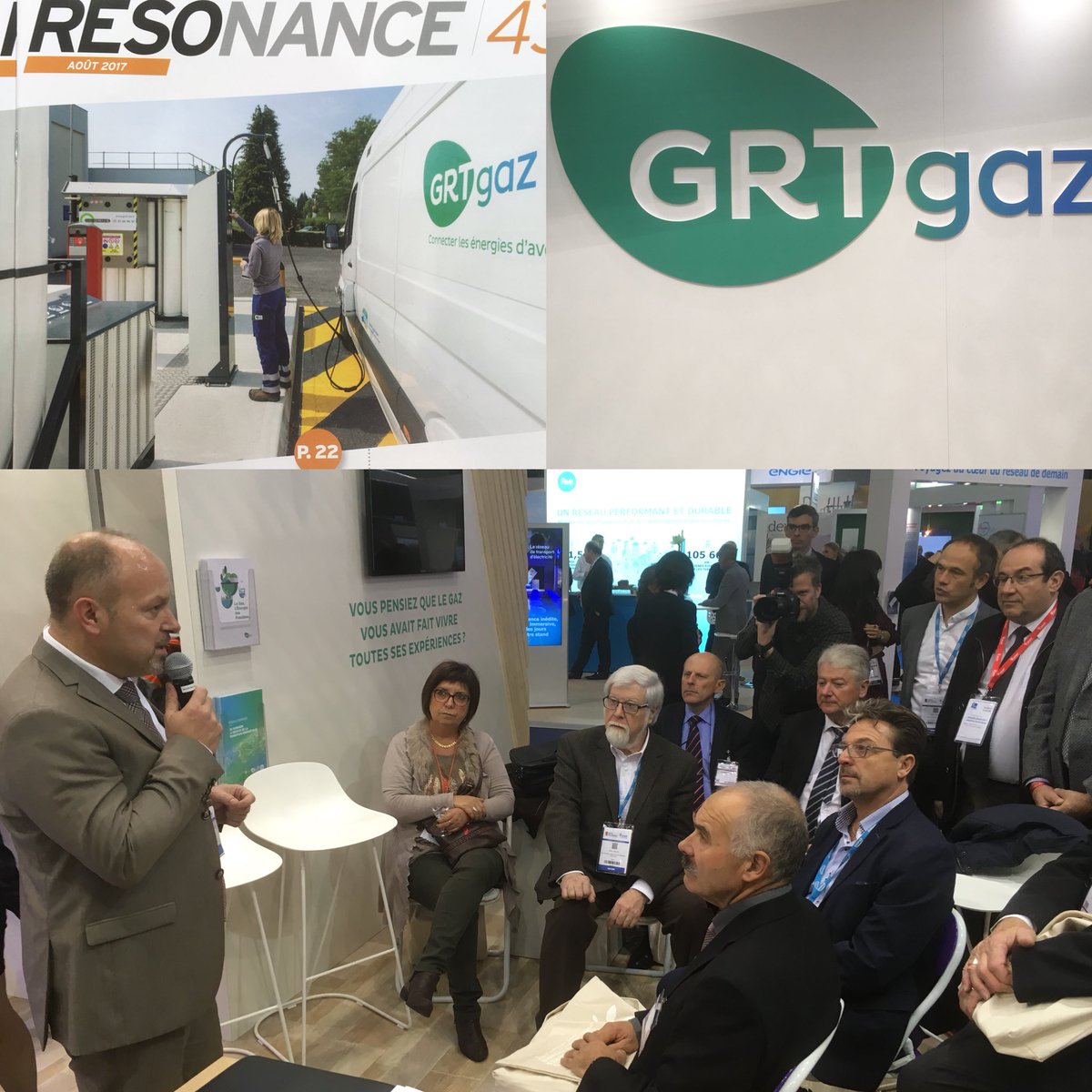 A_E_A_E_E's tweet photo. #AEAEE présent chez @GRTgaz au #Salondesmaires2017 https://t.co/JWenFpDxKK