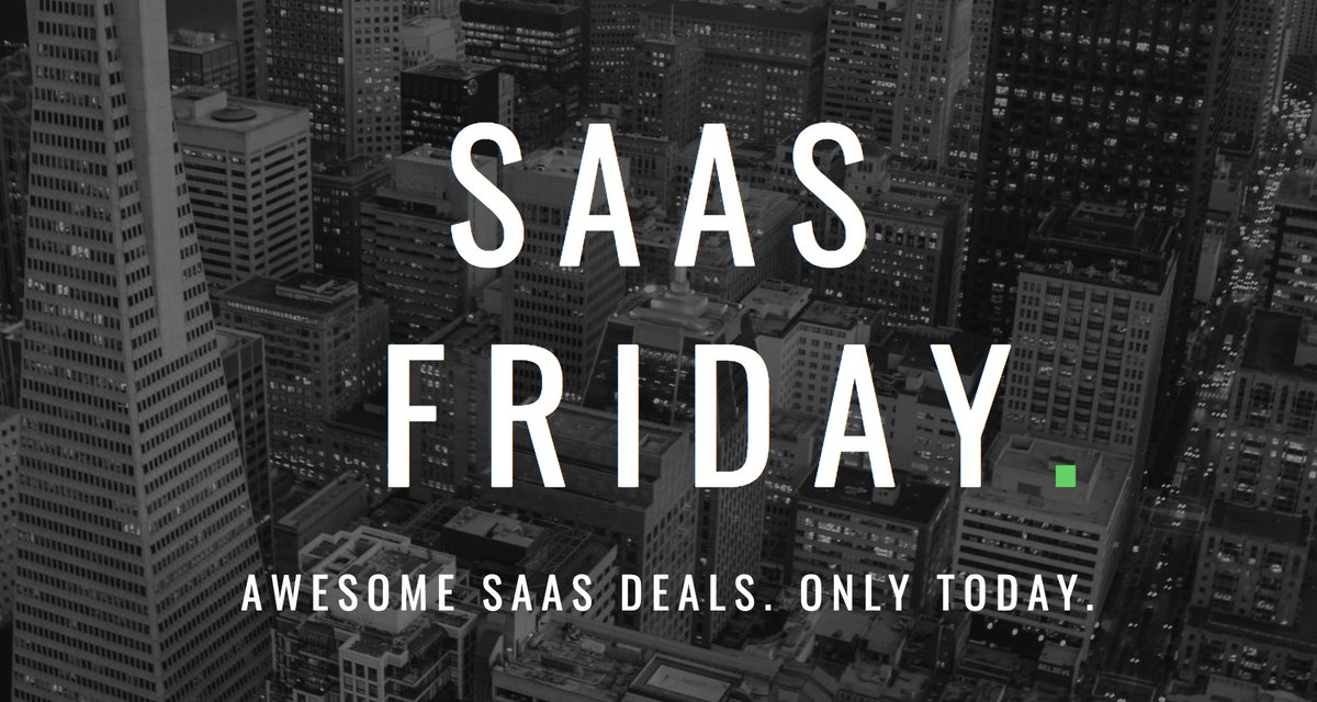 lookatthatsaas's tweet photo. Want to power up your SaaS stack? This is your chance! The founders of 15 awesome SaaS products have put their heads together to deliver you all the best deals in one place! https://t.co/c8s9xzRHnJ

#SaaS #BlackFriday https://t.co/tTKqFvlic9