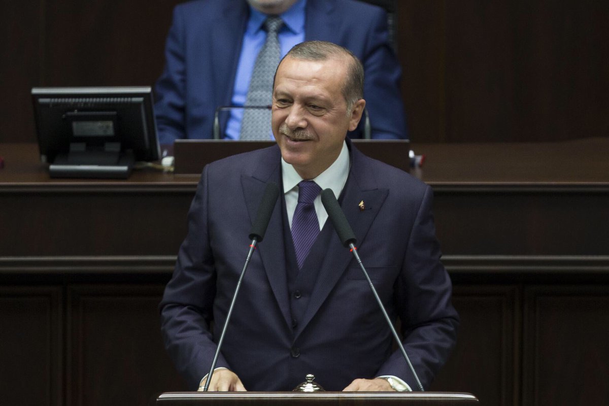 Akparti's tweet photo. Genel Başkanımız ve Cumhurbaşkanımız  Recep Tayyip Erdoğan, TBMM Grup Toplantısı'na katıldı. https://t.co/Gdrp5mp3Zu