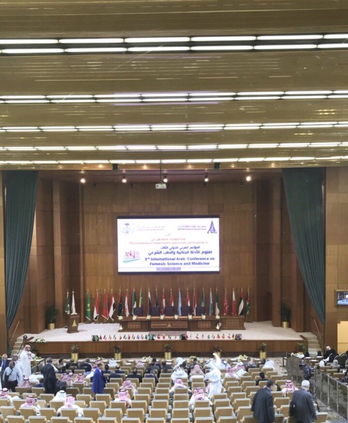 BIOCclubKSU's tweet photo. اليوم الأول من المؤتمر العربي الدولي الثالث لعلوم الأدلة الجنائية و الطب الشرعي #ASFSFM https://t.co/hQiIGQzvgB