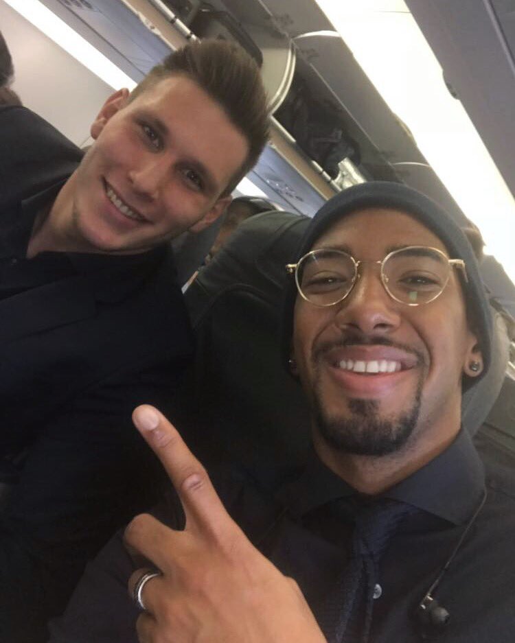 JeromeBoateng's tweet image. Munich 🛫🛬 Brussels 🇧🇪🤓✌🏽 with my bro #UCL #RSCAFCB #jb17  @FCBayern @ChampionsLeague