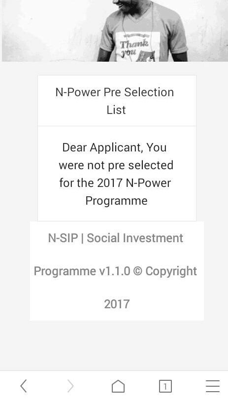 oficial_jdesign's tweet photo. #BigNegative !  I was not pre selected, Hope lost. 😊😊 @npower_ng 
.Good luck to d selected applicants, more strength to @MBuhari @Mr_JAGs https://t.co/XWOuRmgxXY