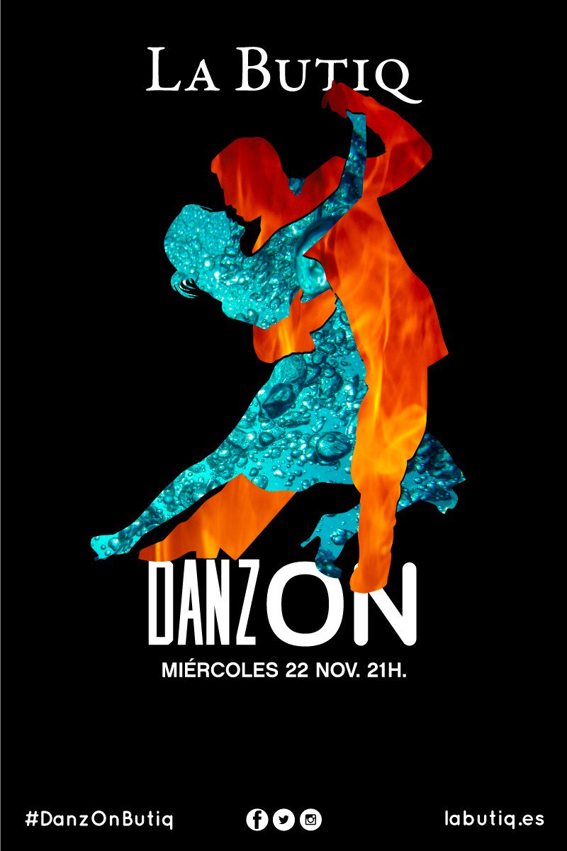 labutiq's tweet photo. El baile es como el frío y el calor: donde los sentidos se fusionan y provocan el ritmo en el cuerpo.
#DanzOnButiq, un miércoles más en #LaButiq.
Desde las 21h con profesores de baile latino. https://t.co/gRmTcYgsSr