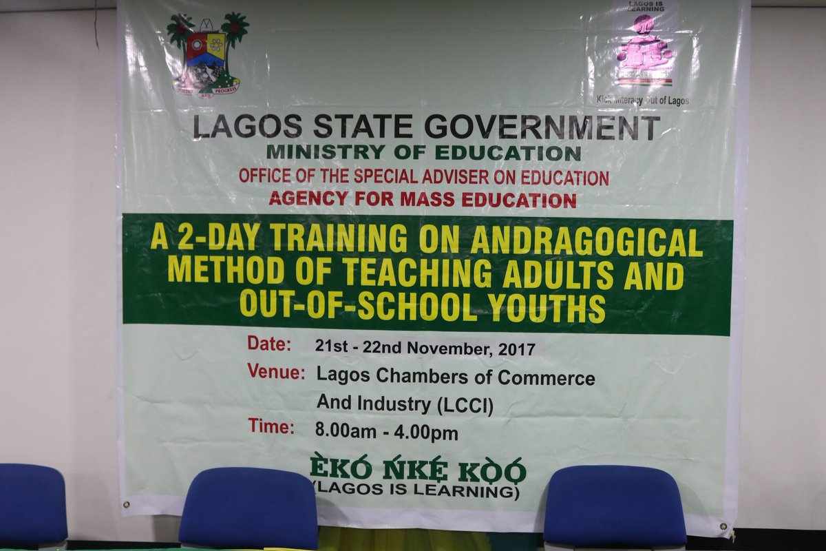 enviupdatelasg's tweet photo. #HappeningNow A 2-Day Training on Andragogigal Method of Teaching Adult Learners. #EkoNkeKoo #LagosIsLearning https://t.co/qRfSPMlLiX