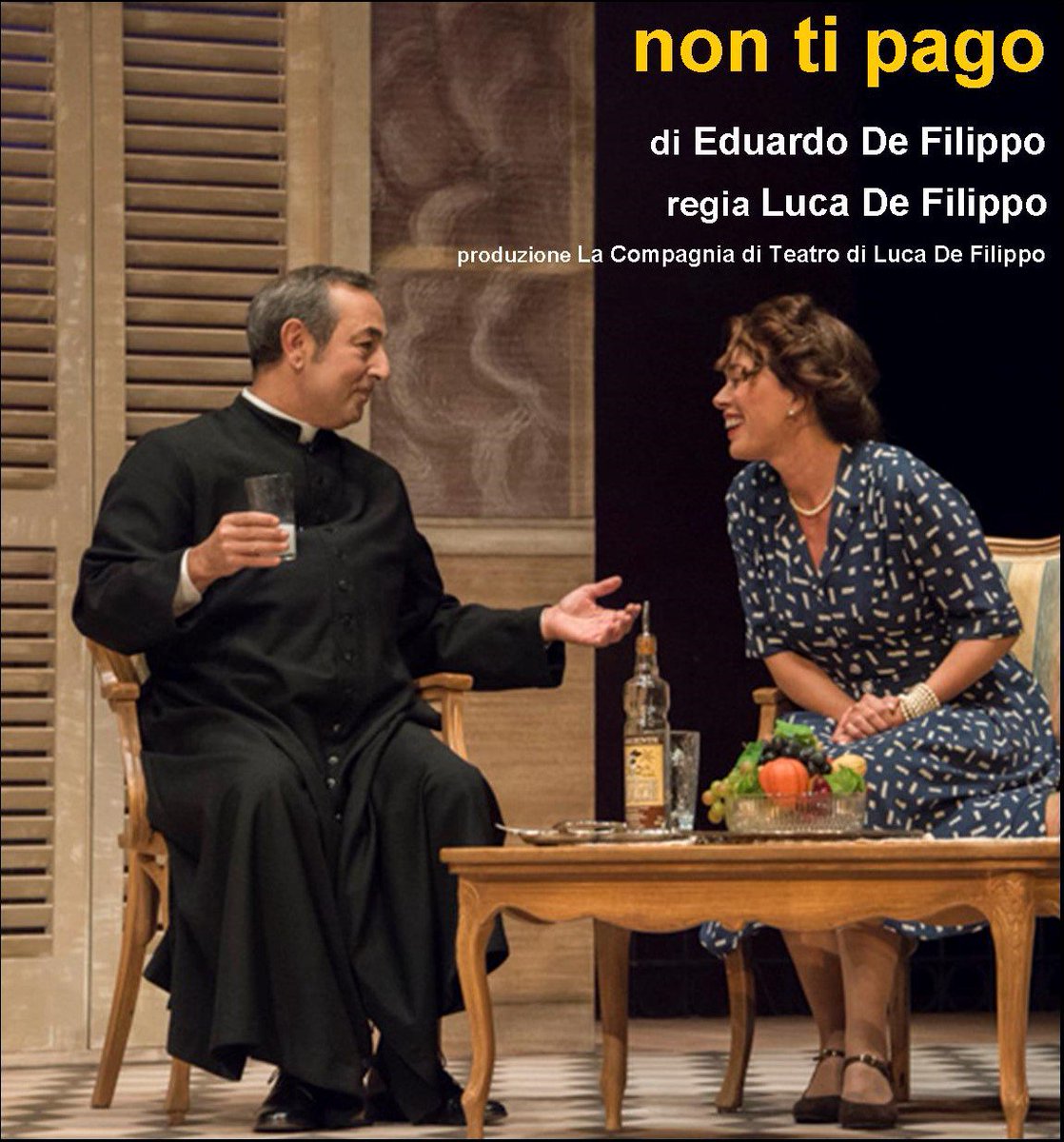 CompagniaLDF's tweet image. Venerdì 24 novembre NON TI PAGO inaugura la nuova stagione targata #PrimaVeraGaribaldi al Teatro dell'Opera di LUCERA, un unico programma organico che coinvolgerà i due principali teatri della città
&amp;gt; biglietti disponibili presso Kublai - Libreria Dolceria Via Gramsci 27, Lucera