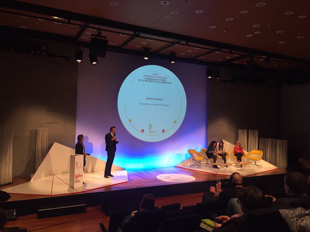 L'homme en activité: de la nécessité à la #liberation #RevolutionAtWork #intrapreneuriat #salariélibéré "Le nouveau métier du dirigeant est d'autoriser et d'inspirer"