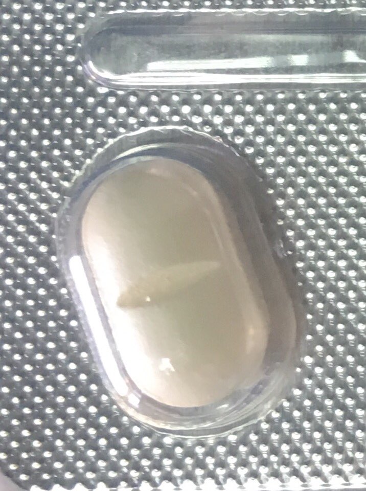 Myriam_Gal's tweet photo. Se detectan errores de medicación por la incoherencia del comprimido ranurado de Akineton retard @StopErroresMed @practicaseguras @AEMPSGOB alguna explicación? https://t.co/uKc1Lfzagf