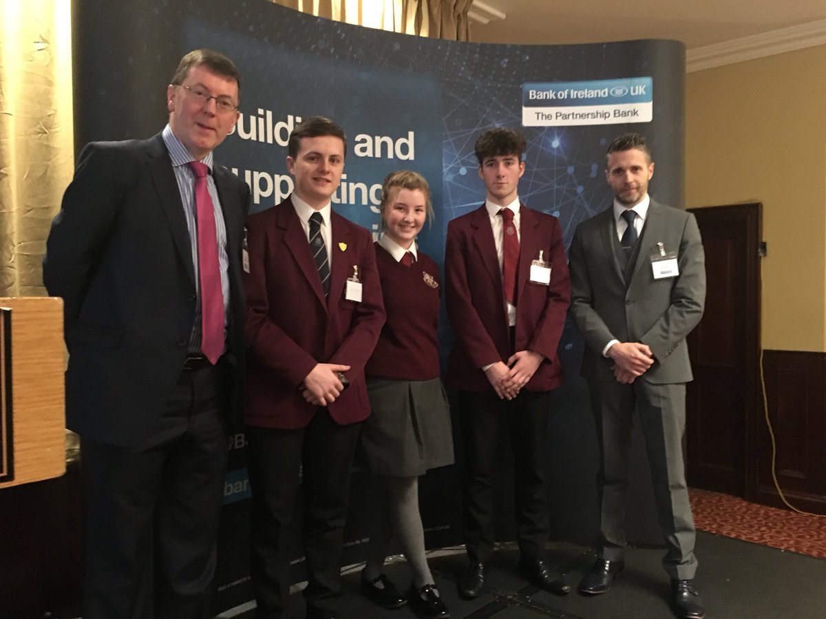 StPauls_Biz's tweet image. @stpaulsbbrook Year 14 Business Studies enjoy early morning conference in @CanalCourtHotel curtesy of @BankofIrelandUK to celebrate Enterprise Week #LetsConnectNI