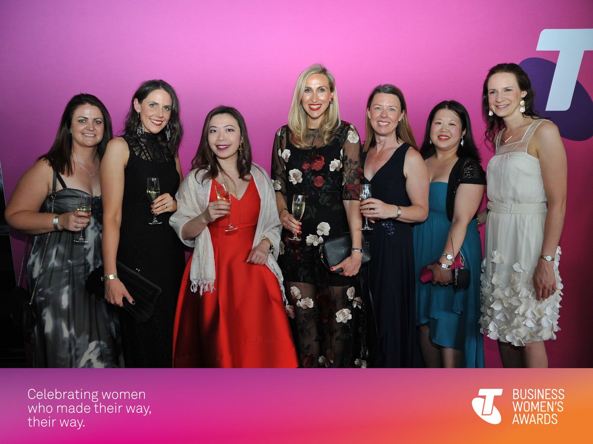 lisahobson04's tweet photo. At the Telstra Women’s Business Awards! @womens_awards thanks for having us, such an wonderfully inspiring night. I feel very proud to work for an organization that provides such a fantaistic platform for these exceptional women to thrive #telstrabizawards #wecare https://t.co/2FTAHBL3QJ