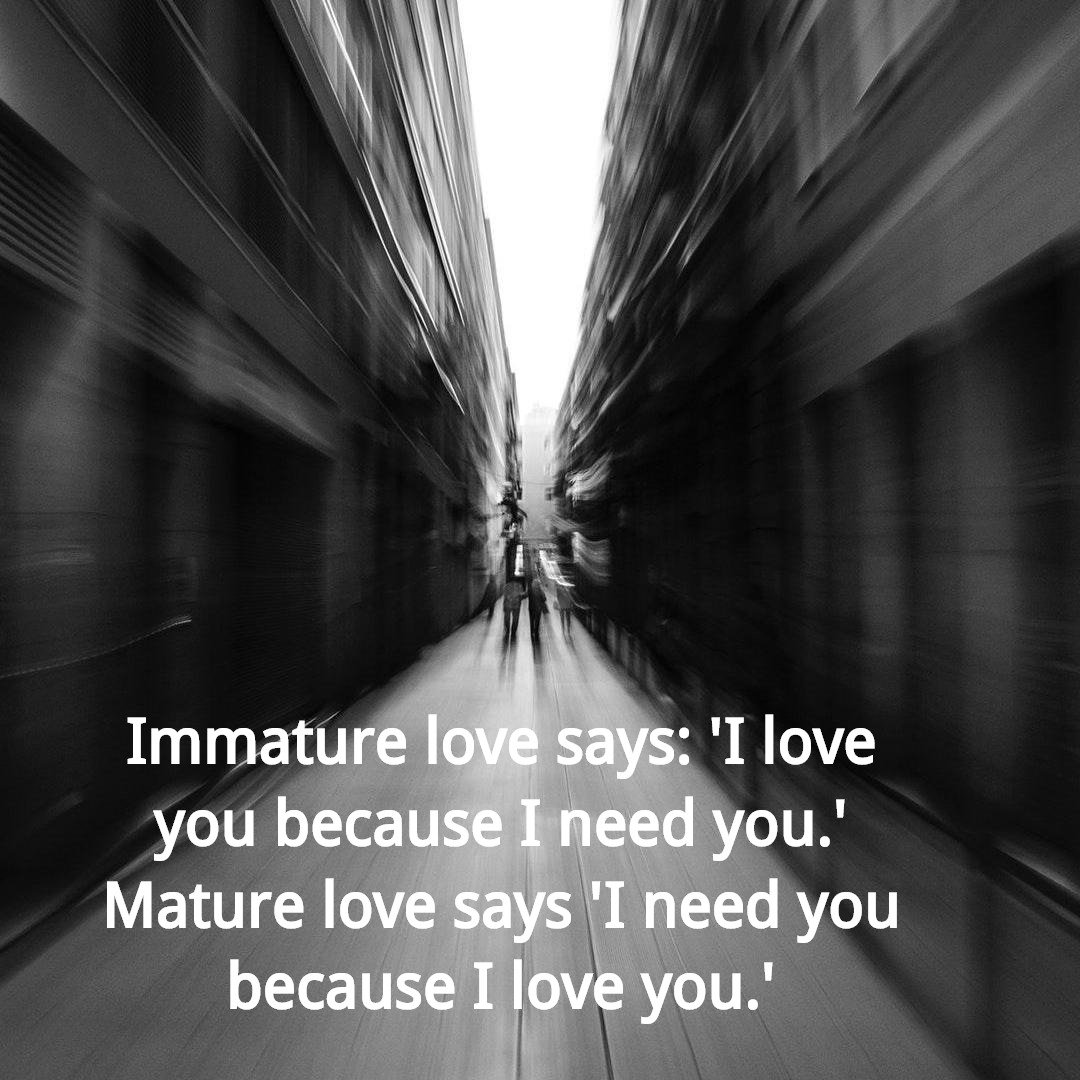 relationskey's tweet image. Mature love says I need you because...
#love #romance #couple #dating #RelationshipGoals