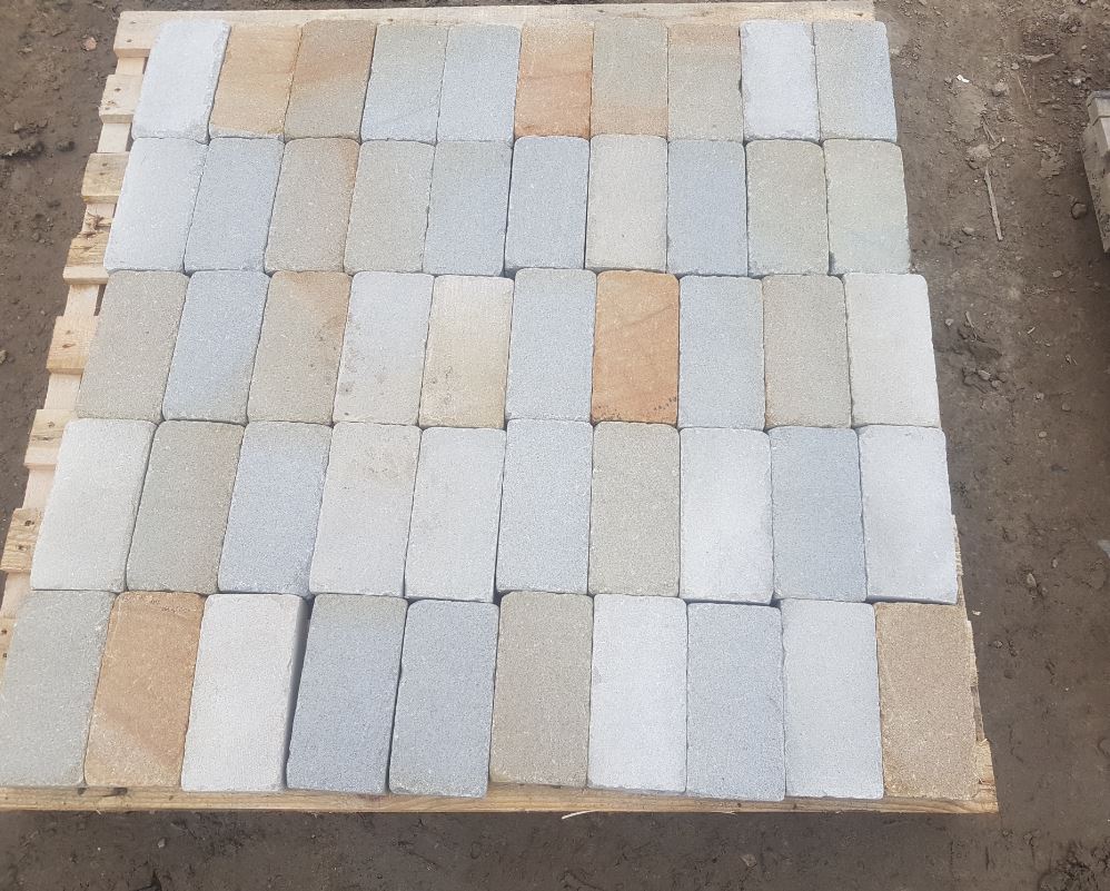 randandasquith's tweet image. **NEW PRODUCT**
Sawn and Tumbled Setts from newly opened Fly Flatts Quarry 
Can be cut to any size. Only available @randandasquith