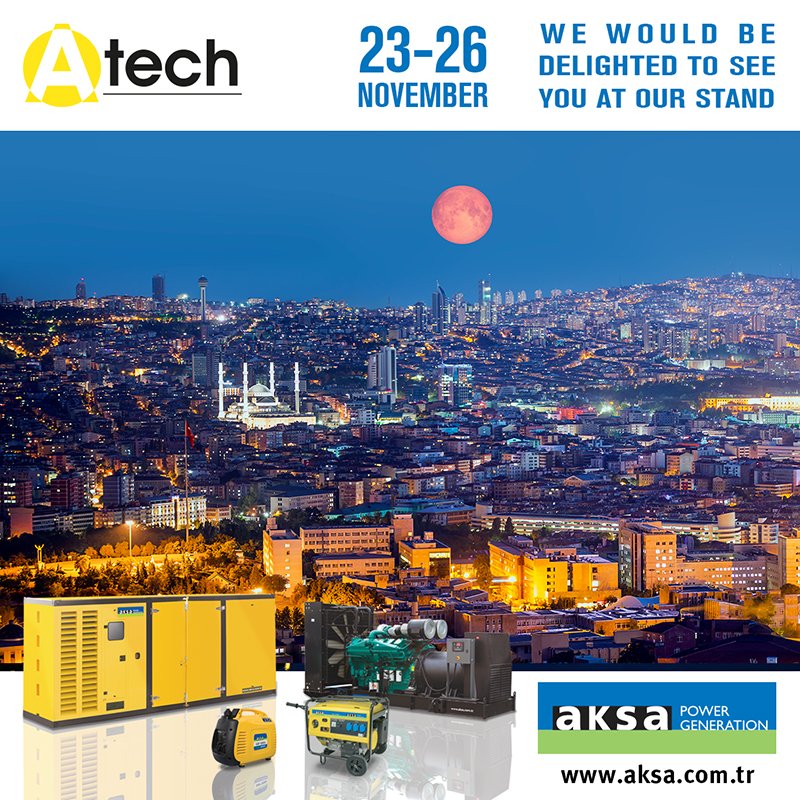 aksapowergen's tweet photo. We would be deligted to see you at our stand... (Booth number: G-03) #aksapowergen #aksaexpo #doosan #atech2017 https://t.co/G8qbjuAJId