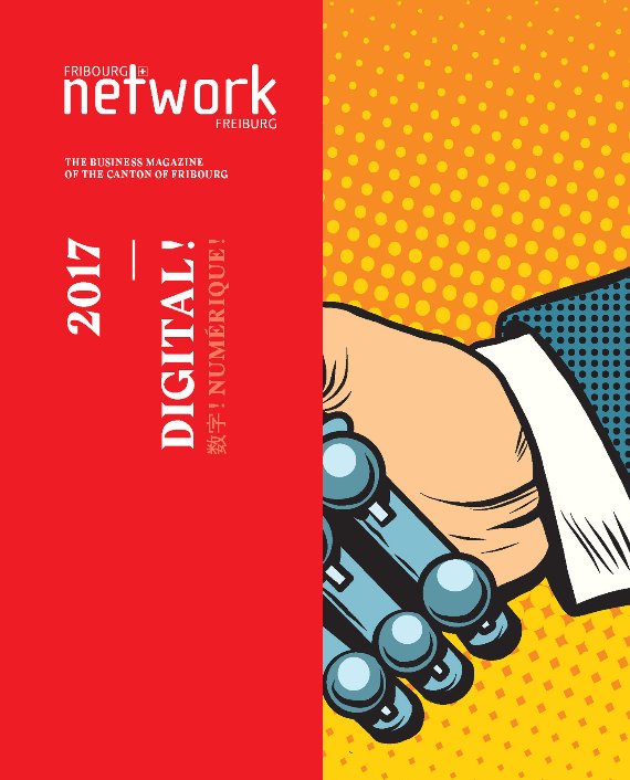promfr_en's tweet photo. In Switzerland we have our first #DigitalDay. And 2017 ist the first #DigitalYear
of the Fribourg Network Business Magazine. Discover it here: https://t.co/H2mP4rE11q https://t.co/L7C5irJ70m