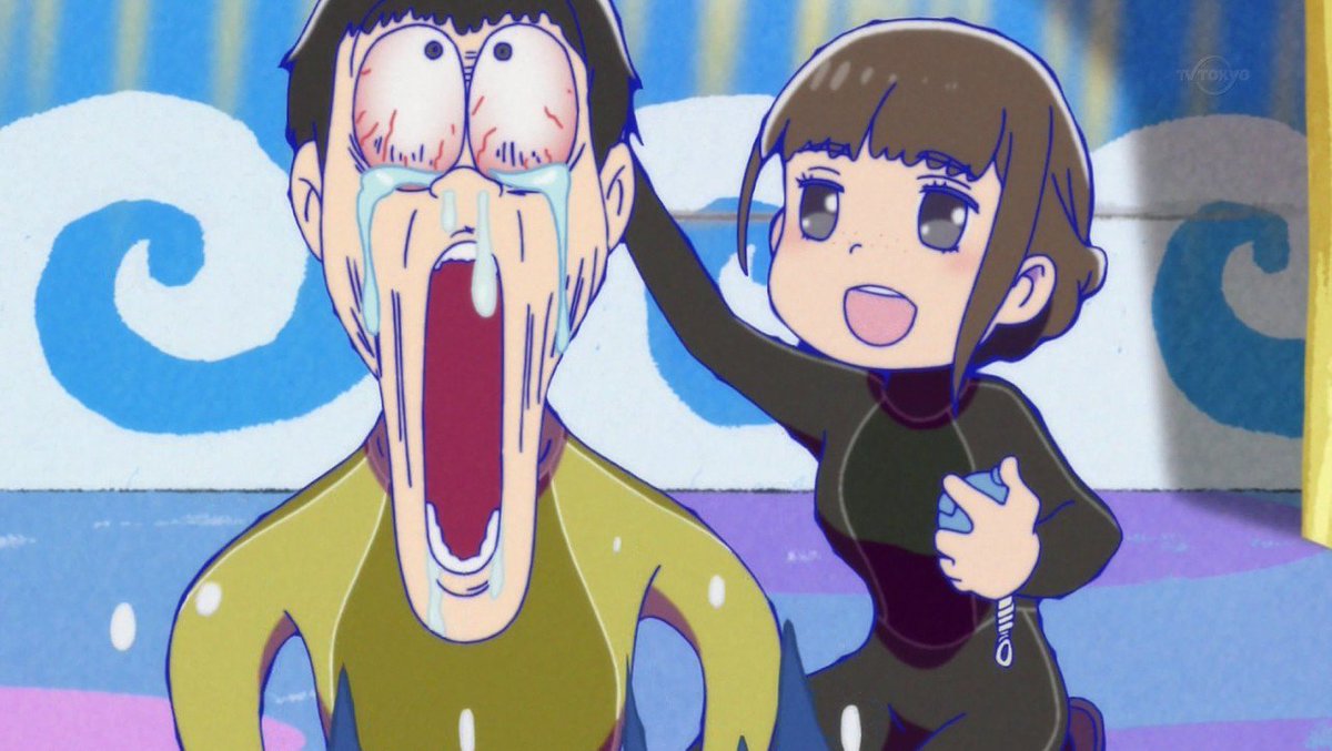 嘲笑のひよこ すすき Na Twitteri おそ松さん 2期 第8話 十四松とイルカ より 十四松回にまさかの彼女ちゃん再登場 おそ松 おそ松さん Osomatsusan おそ松さん第2期