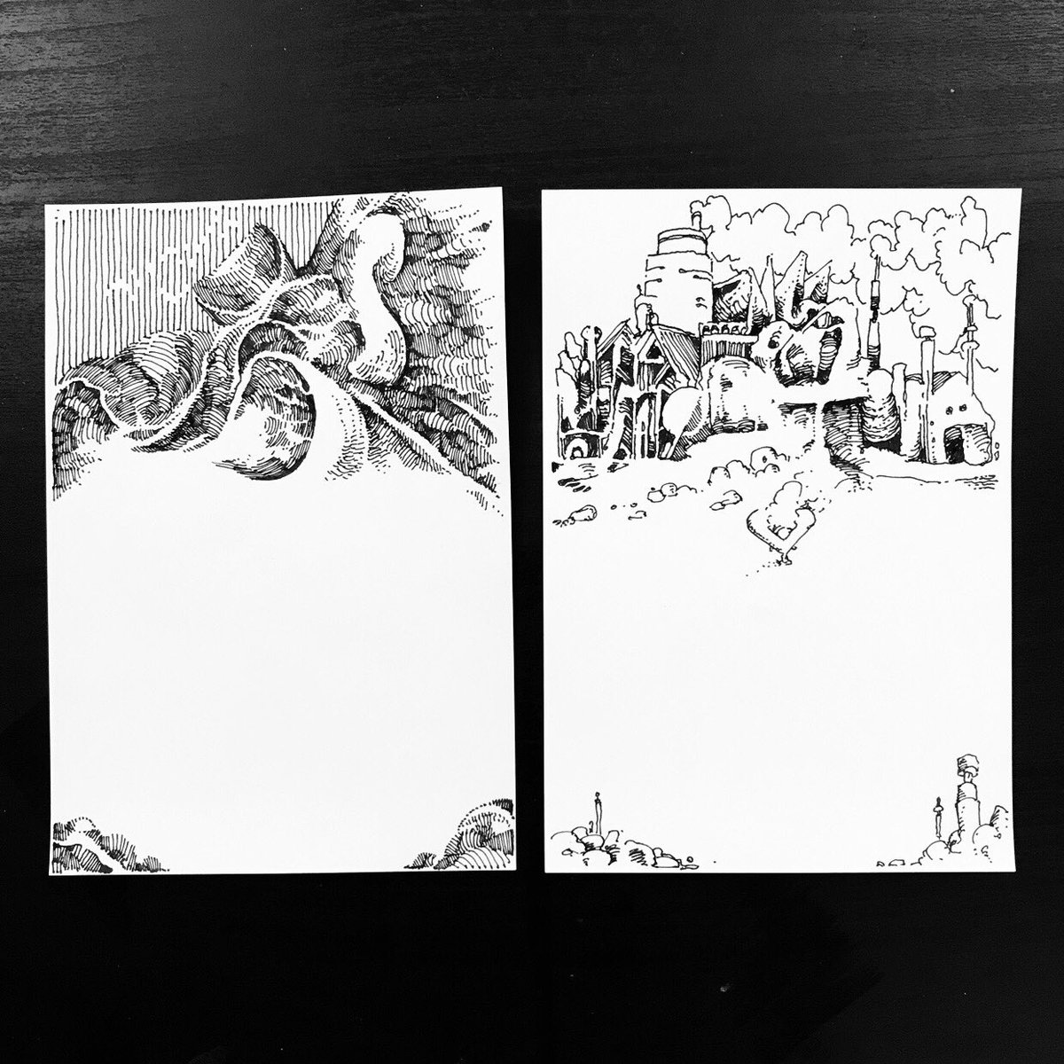 More pages for a storybook I’ll write when all the drawings are done