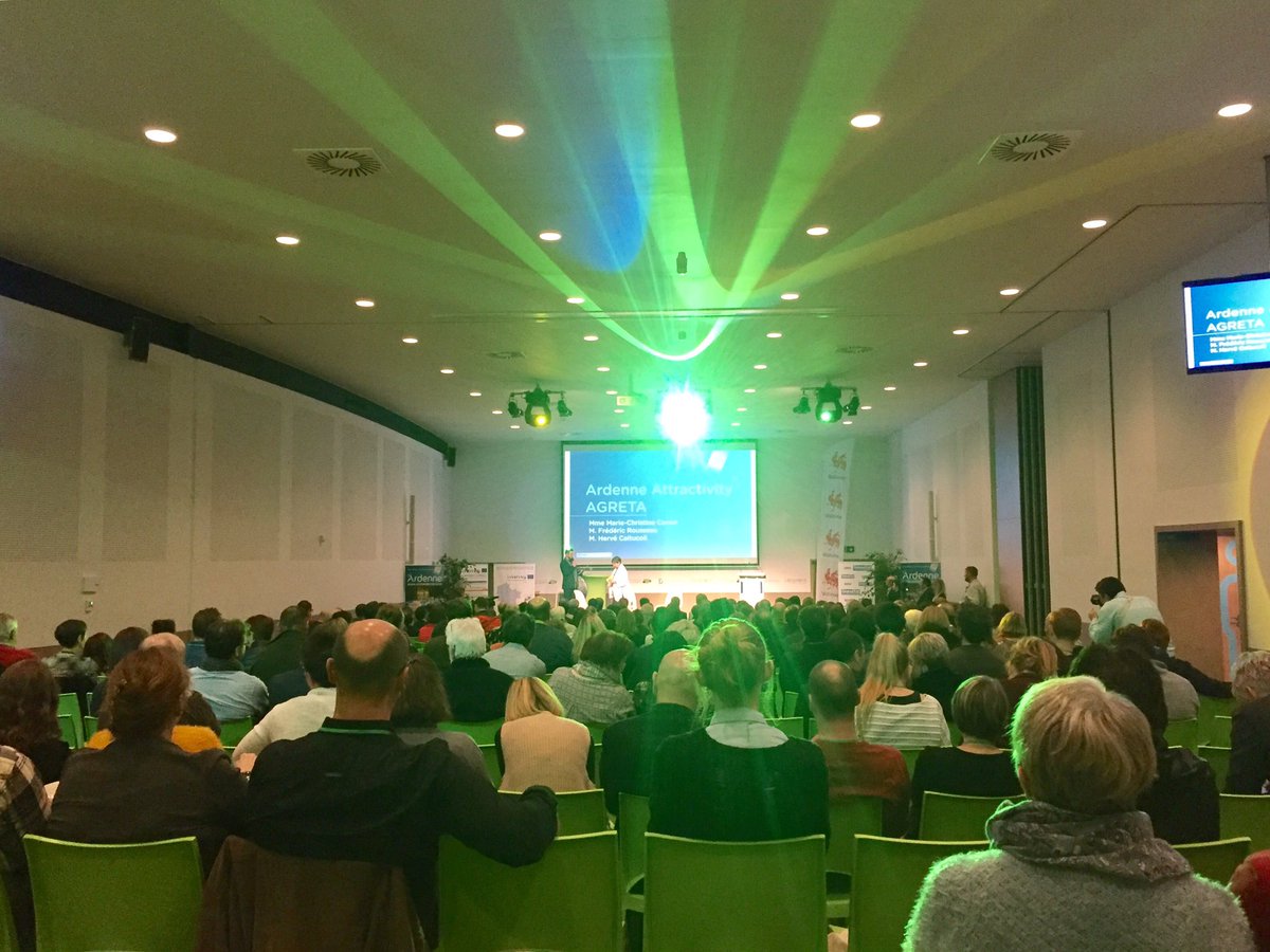 Remytal's tweet photo. Plus de 300 acteurs du tourisme aux 1res Rencontres de l'Ardenne ! #Ardenne #rda17 #fwvl @TourismArdennes @champ_ardenneFR https://t.co/Blp8q9QkL5