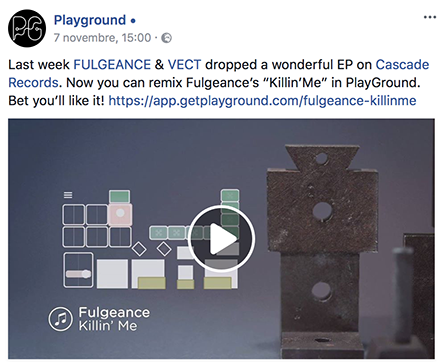 _TheFaktory's tweet photo. Have you seen you can now remix the new #Fulgeance’s track in @hloPlayground 🎧 ? #music #startup ▶️ https://t.co/whGKv2PAEi https://t.co/q7T8yRheAG