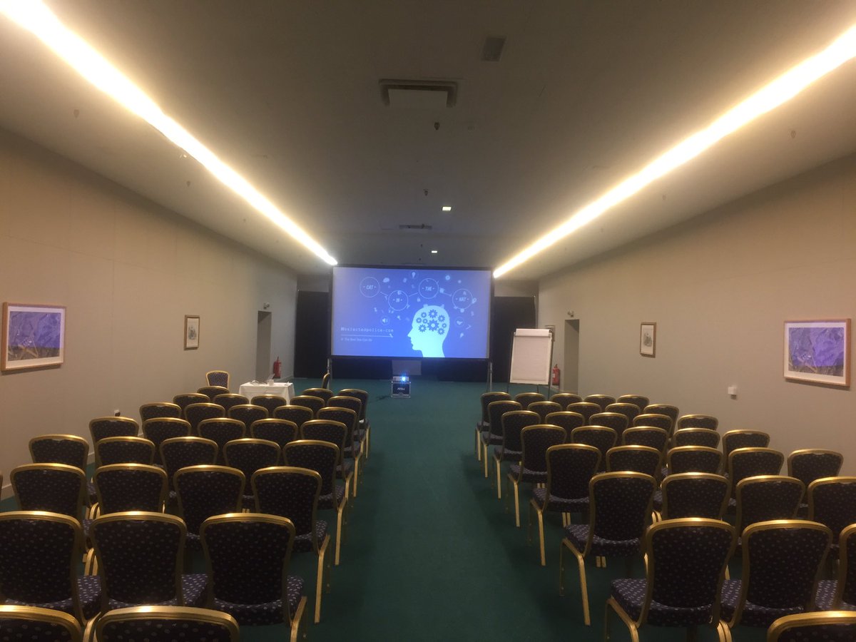 bselectedpolice's tweet photo. The calm before the storm! ๐
60 mins before our presentation at #swip17 #thecatinthehat #bemorenormal https://t.co/H2Gzx8fmU1