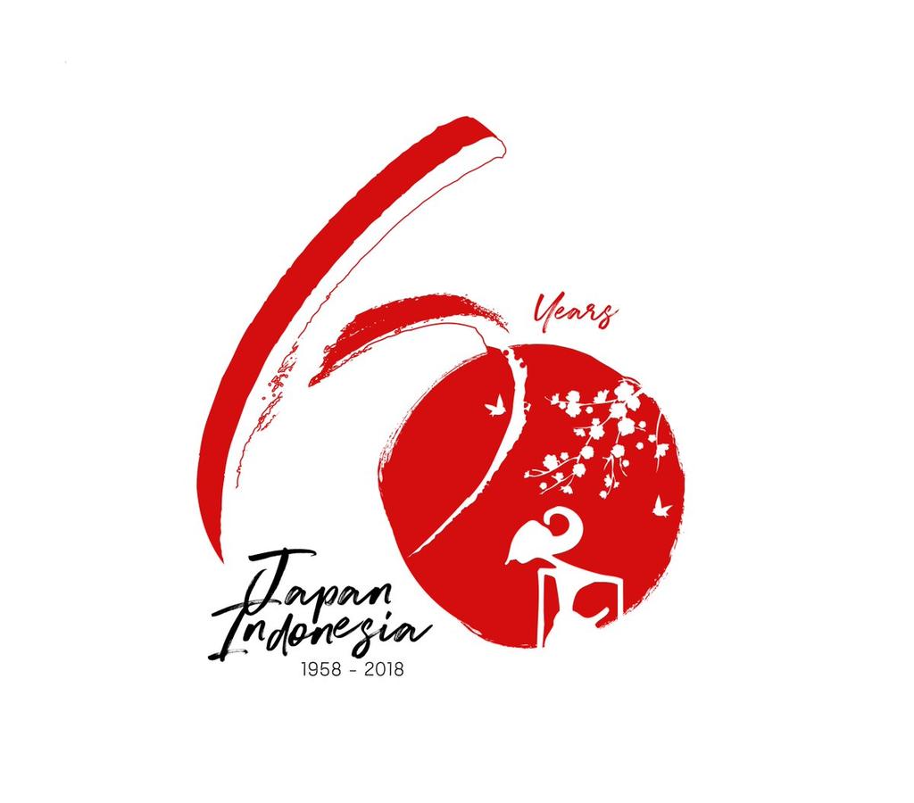 officialjosei48's tweet photo. ( FYI ) Logo Peringatan 60 Tahun Hubungan Diplomatik Indonesia - Jepang telah diumumkan pada pertemuan antara Presiden Joko Widodo dan PM Shinzo Abe, 12 November 2017 ^^

Ayo berhubungan lebih baik lagi layaknya hubungan antara kau dan aku:)

#MinMs https://t.co/qpNtJ4zP7S