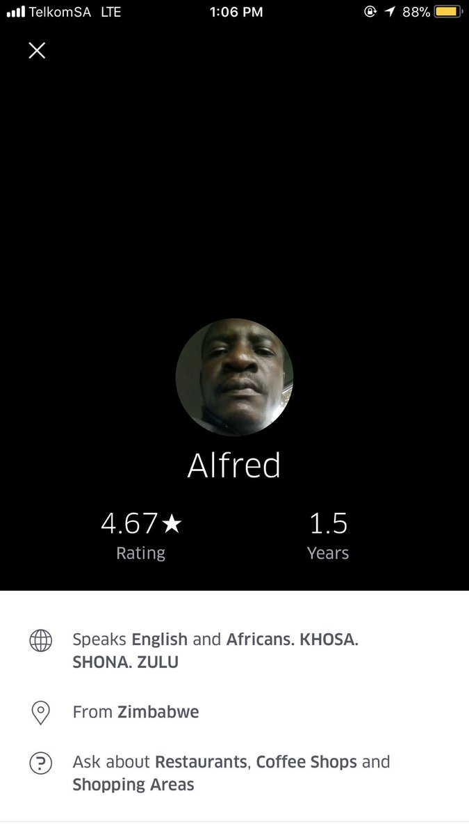 ShamielSham's tweet photo. My friend (girl) and I got assaulted by this @Uber over the weekend and when we called the police they said “at least you not dead so there’s not much we can do, lay a case tomorrow” so guys watch out for this guy he is quite dangerous https://t.co/PyhimknXkT