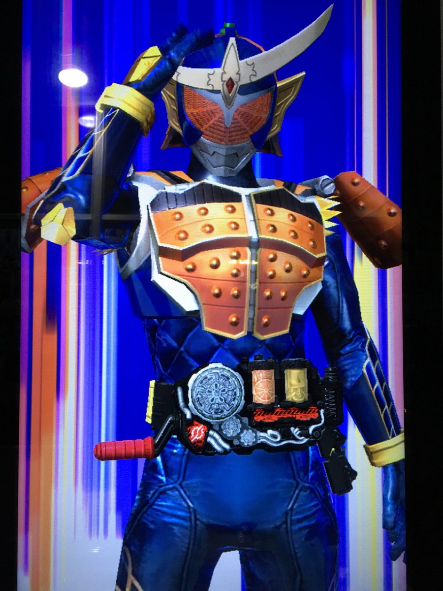 戦極ユイ 中身が神様こと葛葉紘汰じゃなくて桐生戦兎こと佐藤太郎だけどビルド鎧武フォームはかっこいいなぁ ただの鎧武キチファン ガンバライジング