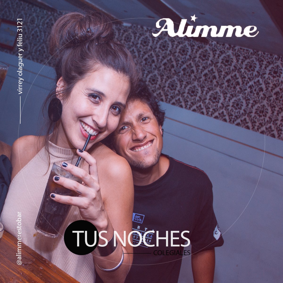 AlimmeRestoBar's tweet photo. En #alimme te esperan tus mejores #noches 😜👇 https://t.co/suSlfr0TWE