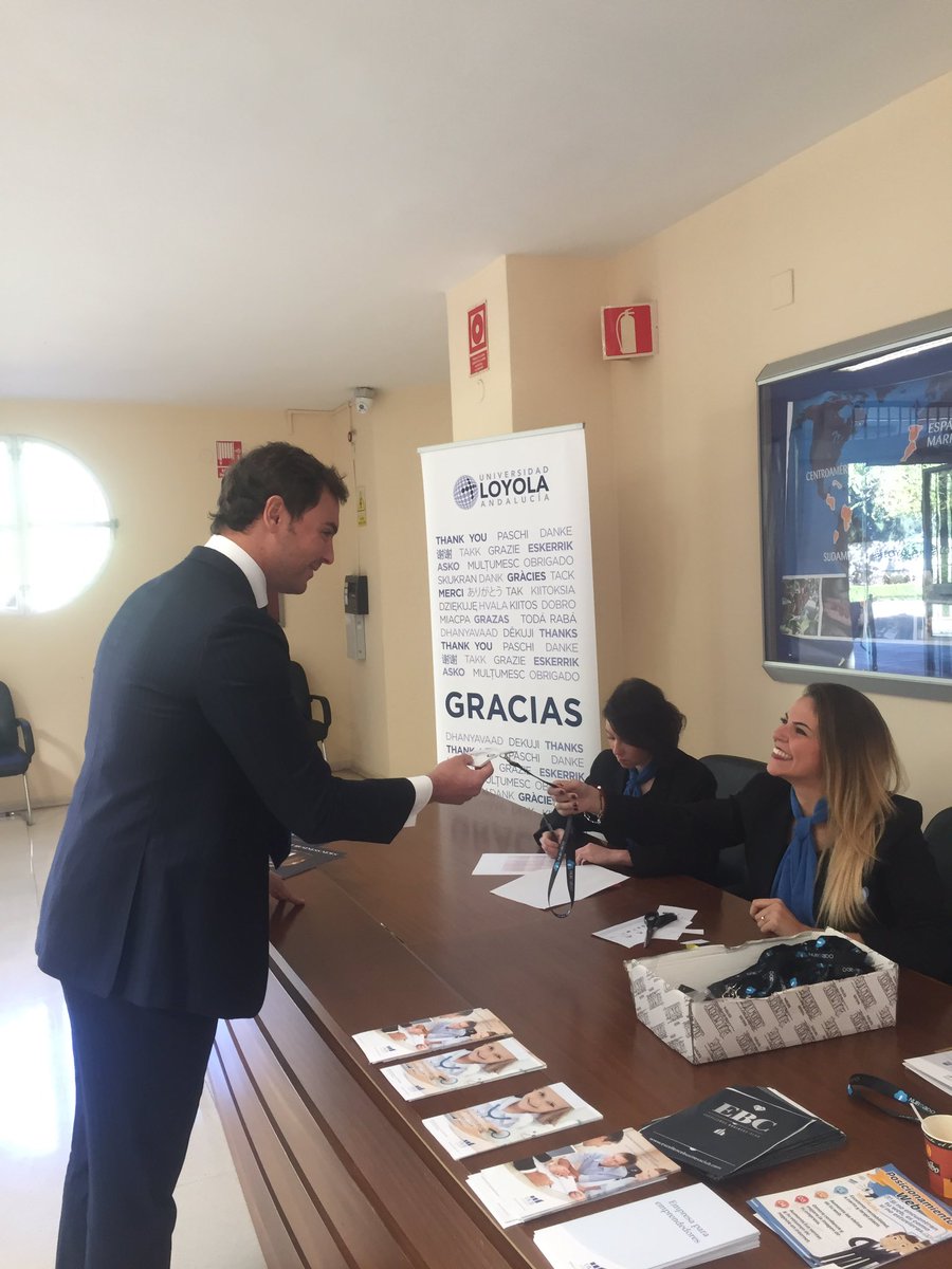 #EBCBusinessPoint presente hoy en <a href="/LoyolaAnd/">Universidad Loyola</a> con nuestro programa de Conferencias de Alto Impacto