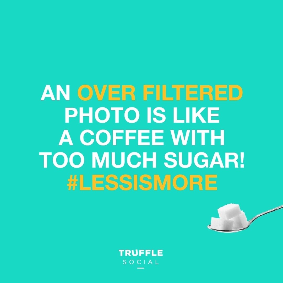 TruffleSocial's tweet photo. Use filters to enhance your photos, don't get carried away and spoil them! #TruffleTips https://t.co/BYSDF8kuvz