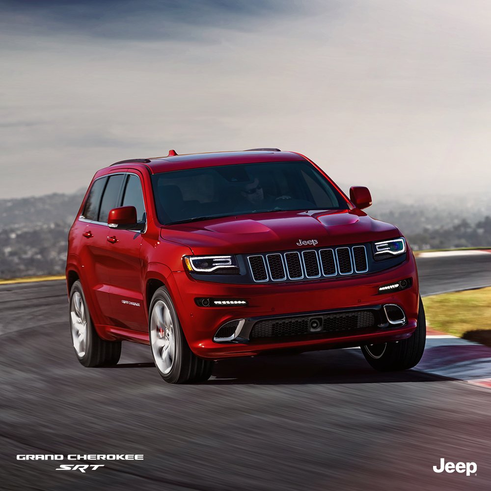 Corners are meant to be conquered in the Jeep® Grand Cherokee SRT. #OIIIIIIIO