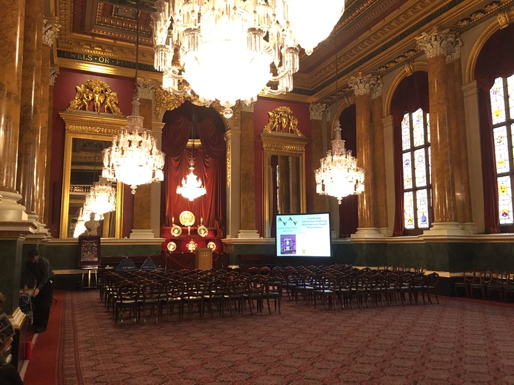 C3L6's tweet photo. #C3L6 #Roentgenium Award Winners' Reception is about to start! https://t.co/jAoDs160Pt
