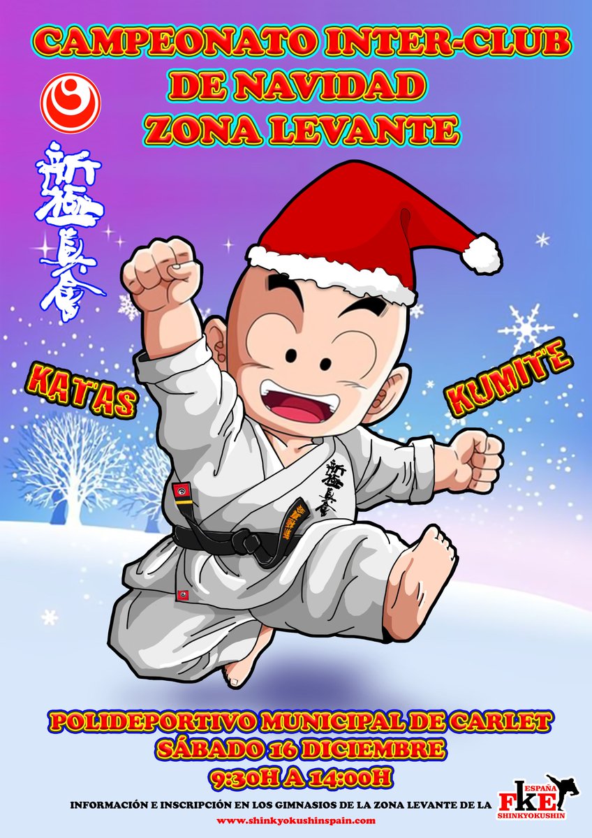 FKE_'s tweet photo. OSU!
Nuestros Gimnasio de la Zona Levante Organizan el Campeonato Inter-Club de Navidad. Animaros, OSU! https://t.co/lJevHXXSnQ