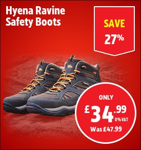 hyena boots screwfix