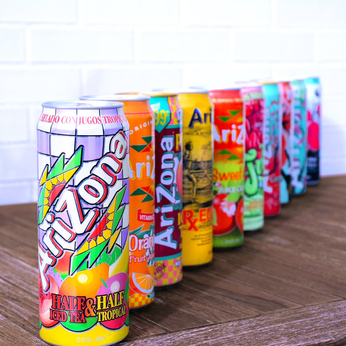 DrinkAriZona's tweet photo. You want options? We got them #varieTEA https://t.co/543VBbJ0Lp