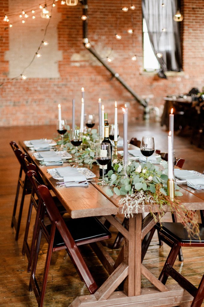 How gorgeous is the table-scape? If you are looking for the perfect venue for your next event, we've got just the space for you! Contact us for details! #rochmn