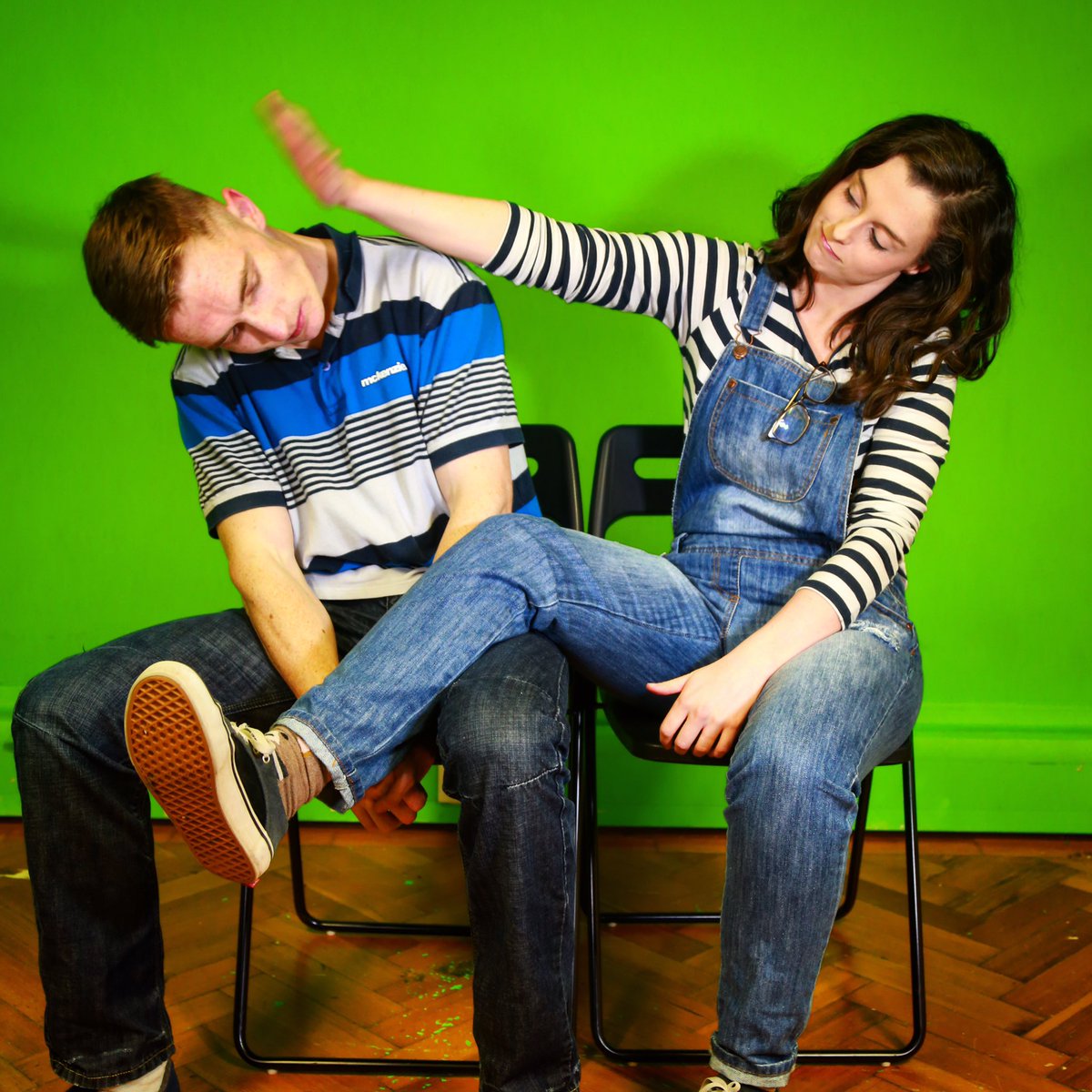 TonyDoyle92's tweet photo. Behaving very professionally with @LauraOShea91 during our poster shoot for #KnowingNathan coming soon! https://t.co/iT0VqsxfKc