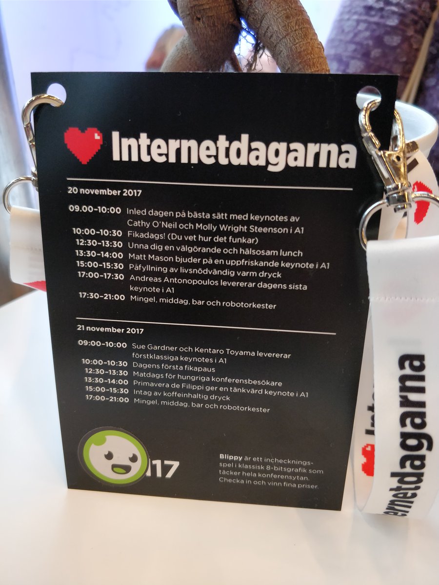 dynamister's tweet photo. Tack för två givande dagar på Internetdagarna. Vi valde inriktning mot Bitcoin ena dagen och GDPR den andra och det har varit givande föreläsningar och väldigt givande kontakter som knutits. #ind17 #IND17GDPR https://t.co/AvUP1CDHwn