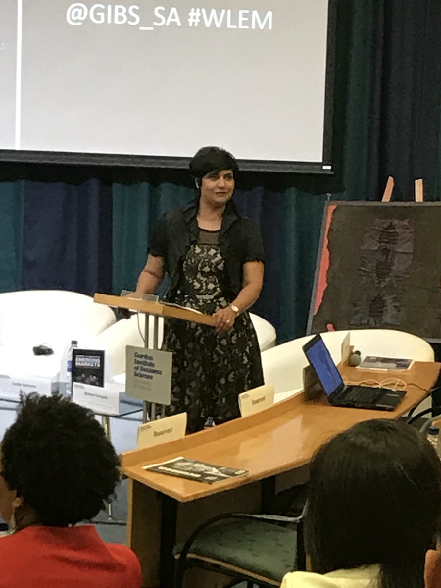 sue_swart's tweet photo. @GIBS_SA #WLEM Well done to Shireen Chengadu and Caren Scheepers on the publication of their book Women Leadership in Emerging Markets https://t.co/GsP97sY4yn