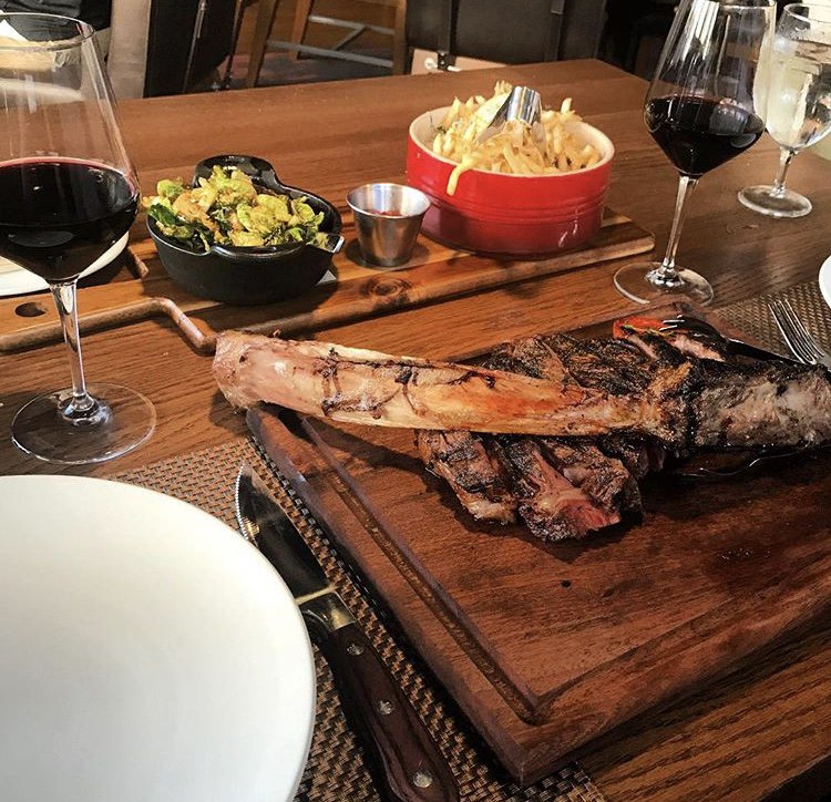 Don't forget - we're open from noon - 8 pm on #ThanksgivingDay offering our full menu, plus a 3-course turkey dinner for $49! #oaksteakhouse #theindigoroad