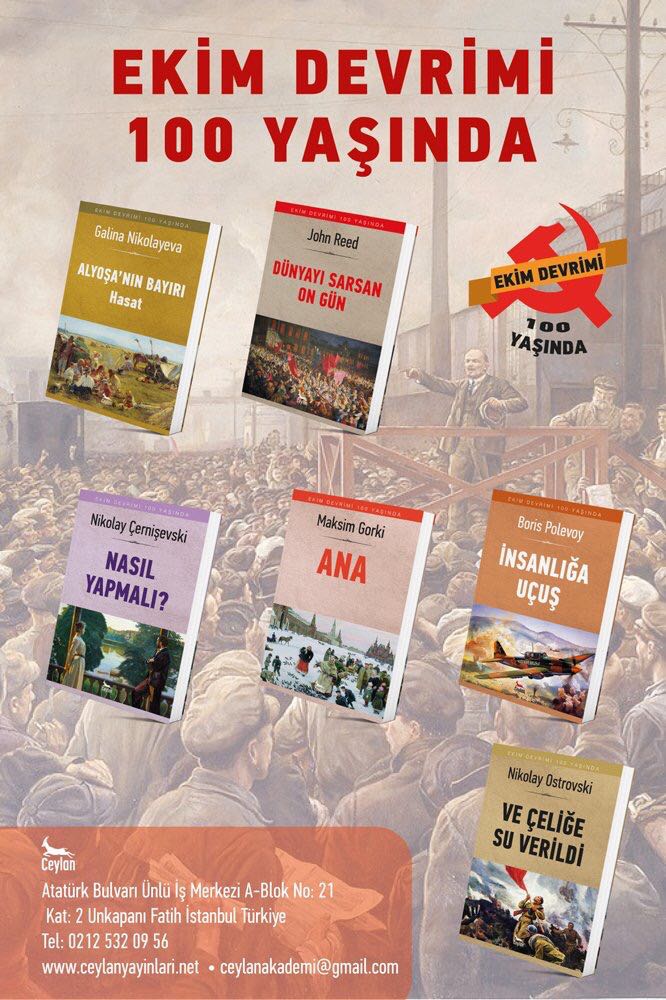 7Kasim17's tweet photo. EKİM DEVRİMİ 100 YAŞINDA #7K17 #7NOVEMBER1917 https://t.co/f5pepcMIHD