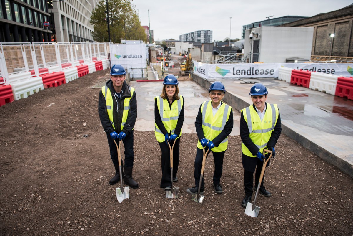 MayorofLondon's tweet photo. .@Google’s expansion at Kings Cross is great news for London and further cements our capital’s reputation as one of the world’s leading technology hubs #LondonIsOpen https://t.co/im0G840qfB
