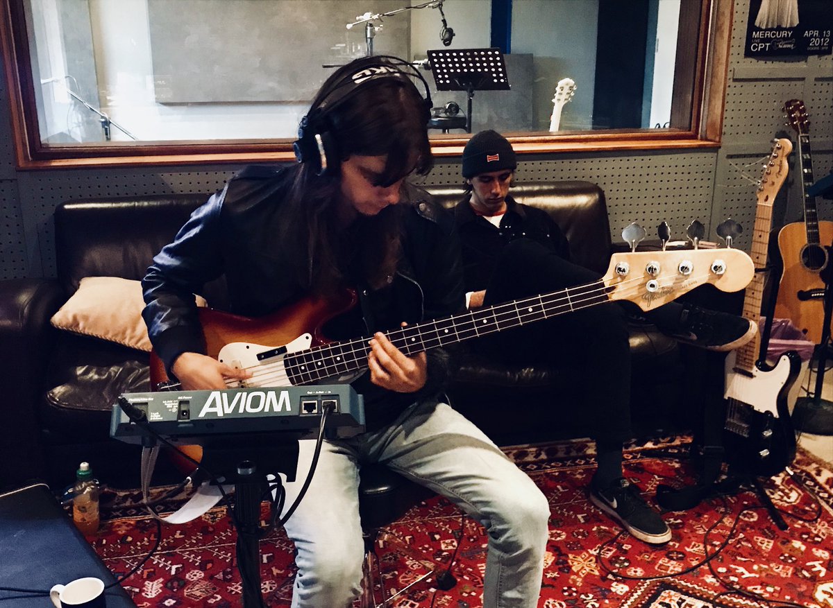 DigForestStudio's tweet image. Day 2 of Tim Hendricks Project - Andre Van Der Merwe on bass 🔊 digitalforeststudio.com