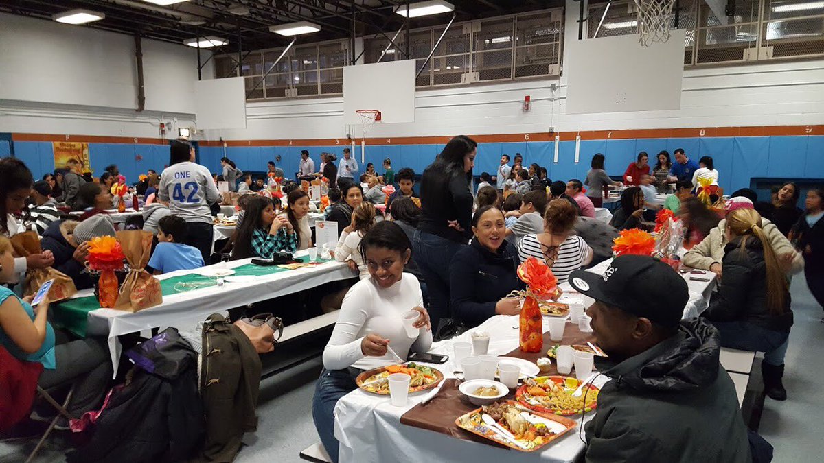 PS142M's tweet photo. Our Harvest Feast was great success! Thank you to all of the families for joining us!  Also a big thank you to all of our staff and the volunteers from @RBC and @firstrepublic #ps142m #harvestfeast #whycfk #rbc #firstrepublic #changeforkids #nycschools https://t.co/YAaltQOPRl